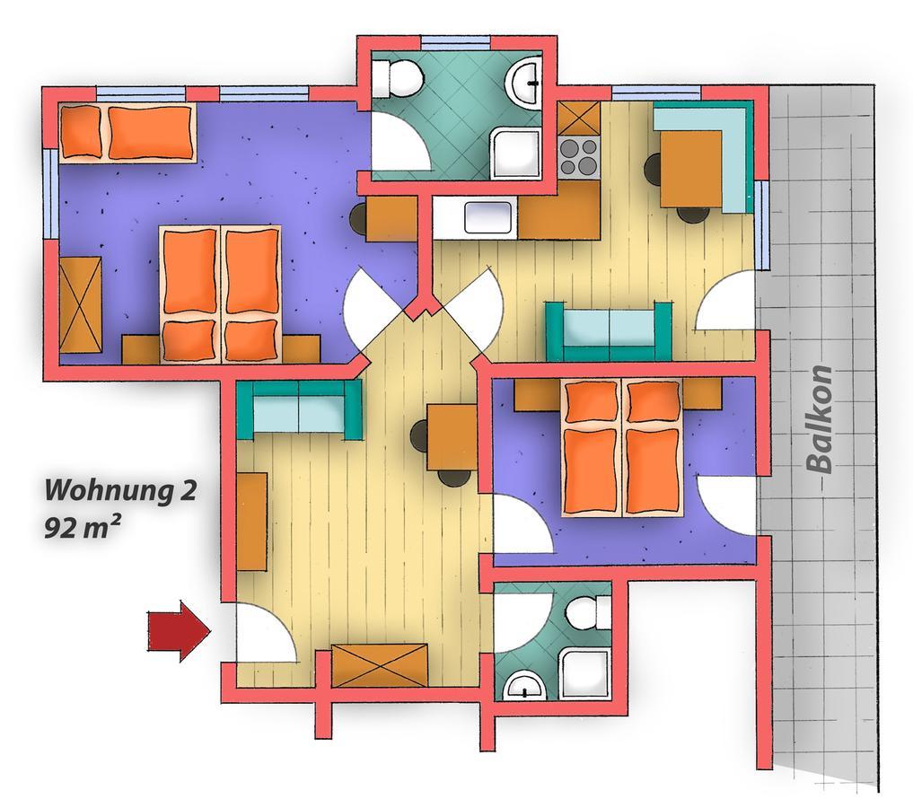Apart Romantica Kappl (Landeck) Exterior foto