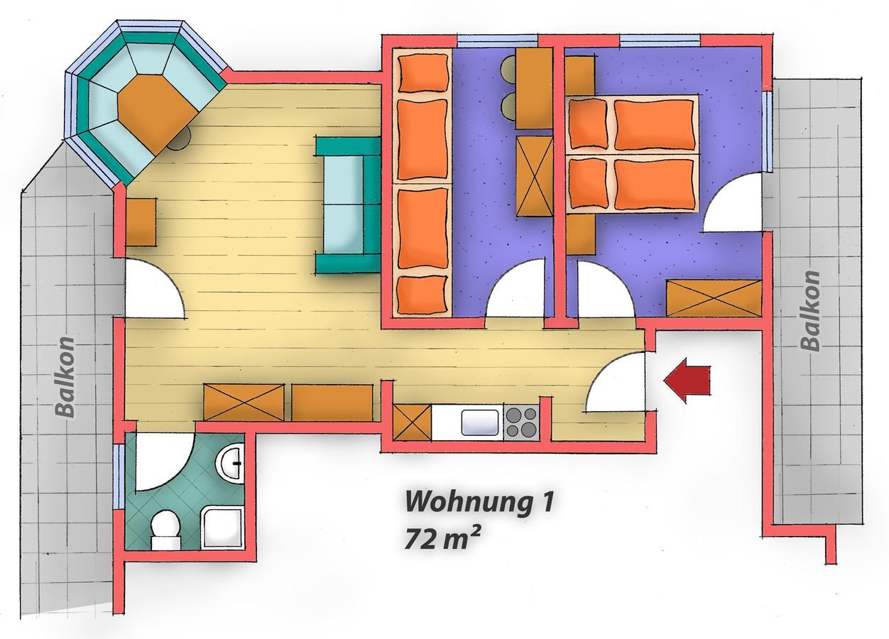 Apart Romantica Kappl (Landeck) Exterior foto